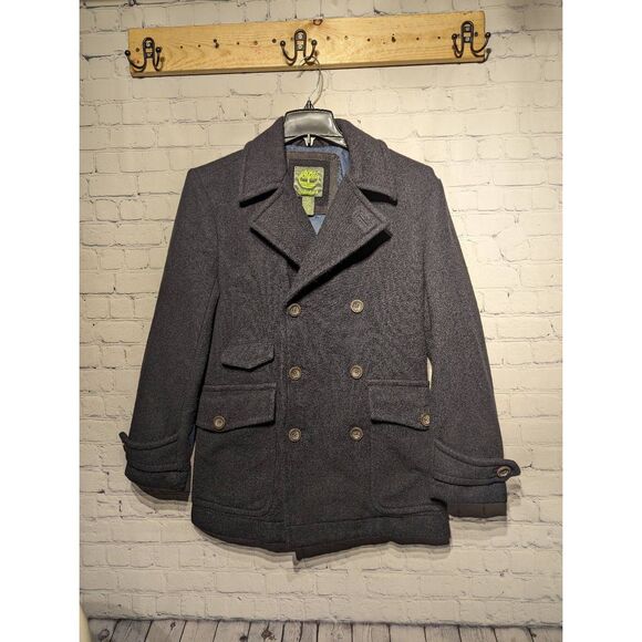 Timberland double breasted peacoat size small* - Picture 1 of 4